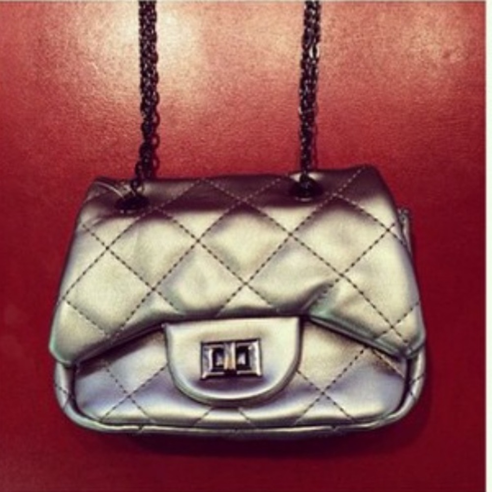 Black Quilted Bag